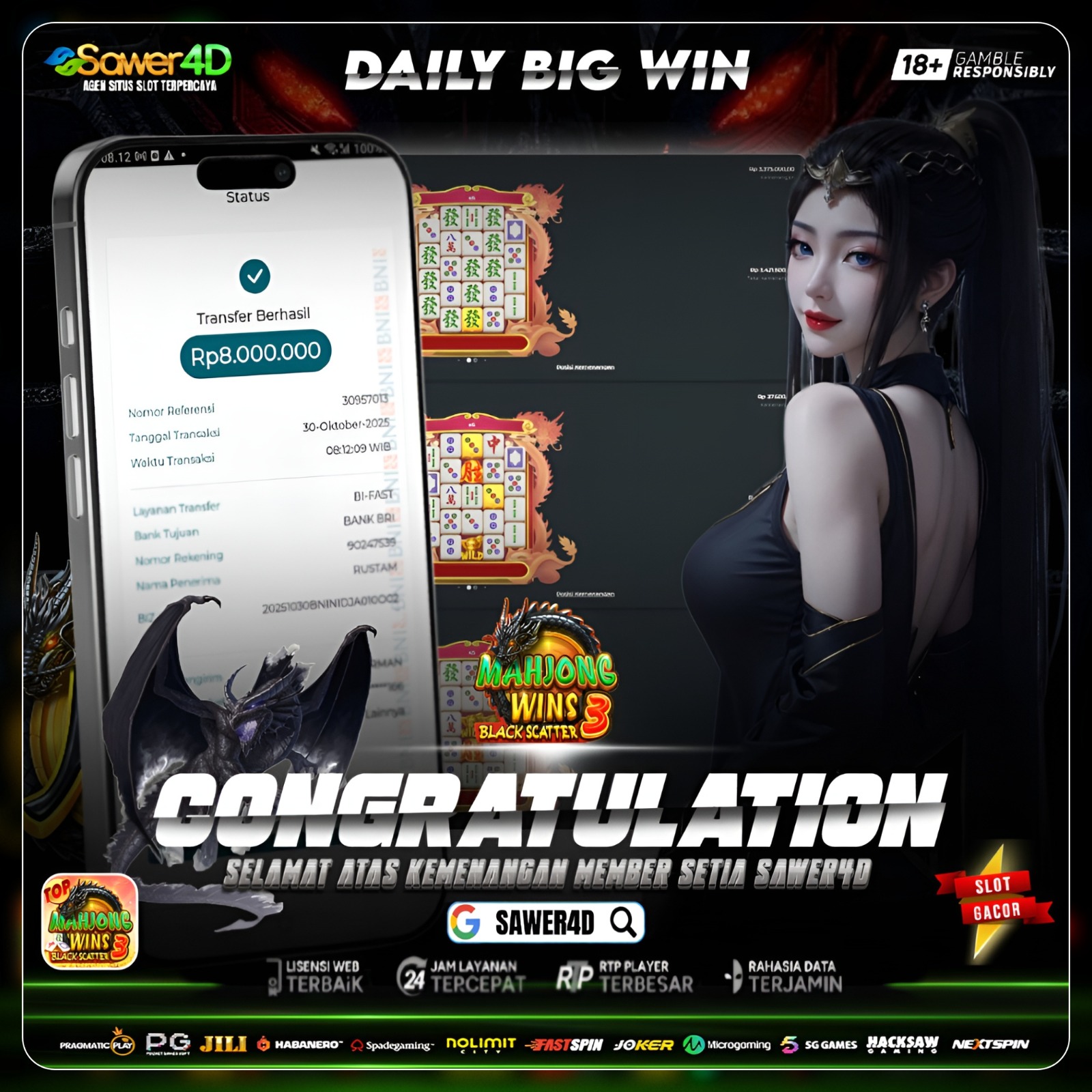 MODAL MINIM HASIL MENJAMIN BOSKU LAGI LAGI BLACK SCATTER  PECAH SELAYAR