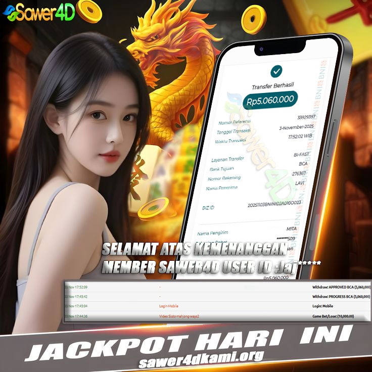 ✨ Selamat kepada para pemenang Mahjong PG Soft! Keberuntungan hari ini benar-benar di pihak kalian.