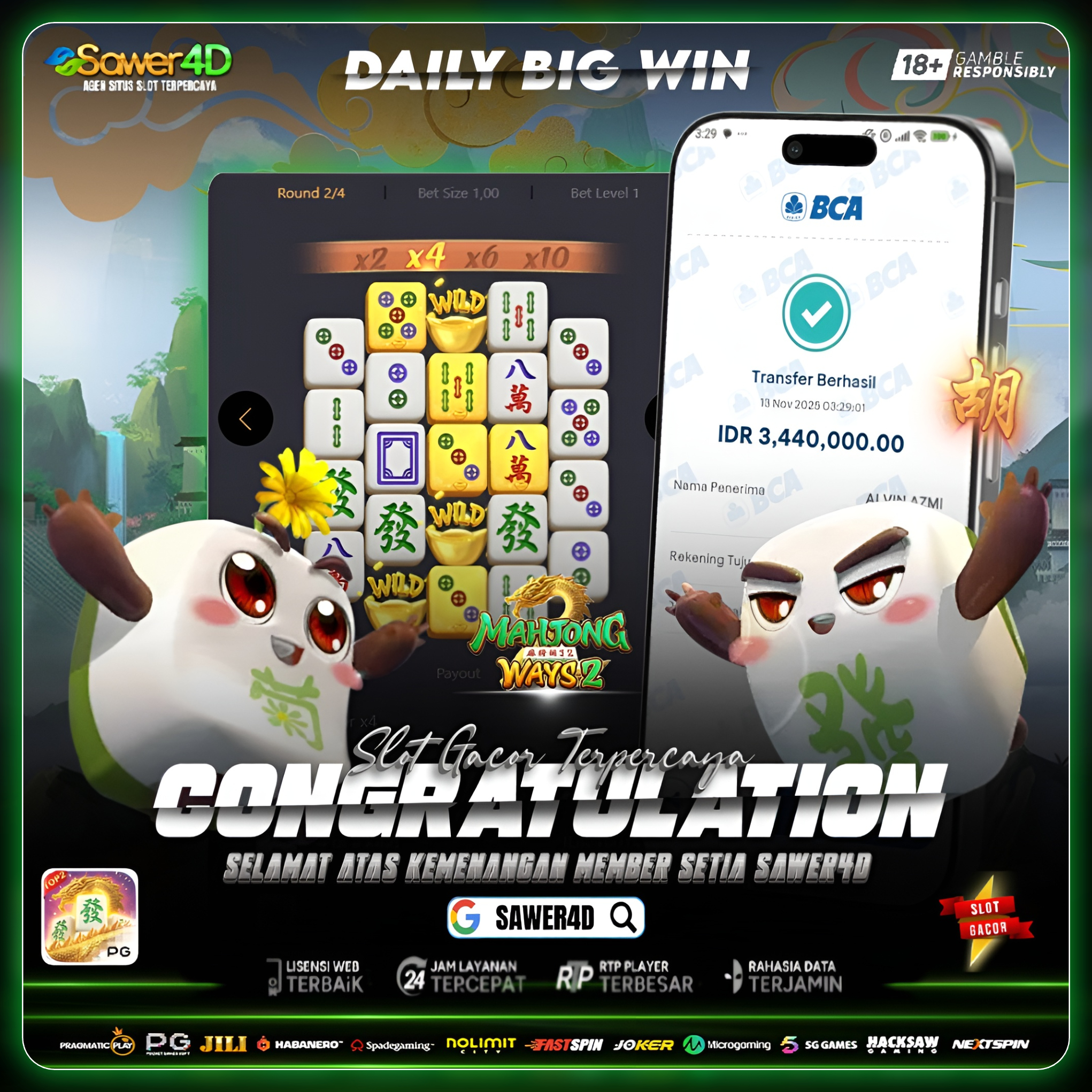 🔥 “Satu spin, saldo langsung jingkrak! Mahjong Ways 2 mantap parah!”