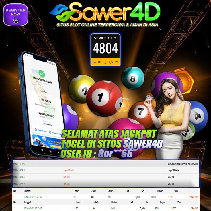 🎉 SELAMAT ATAS KEMENANGAN TOGEL! 🎉