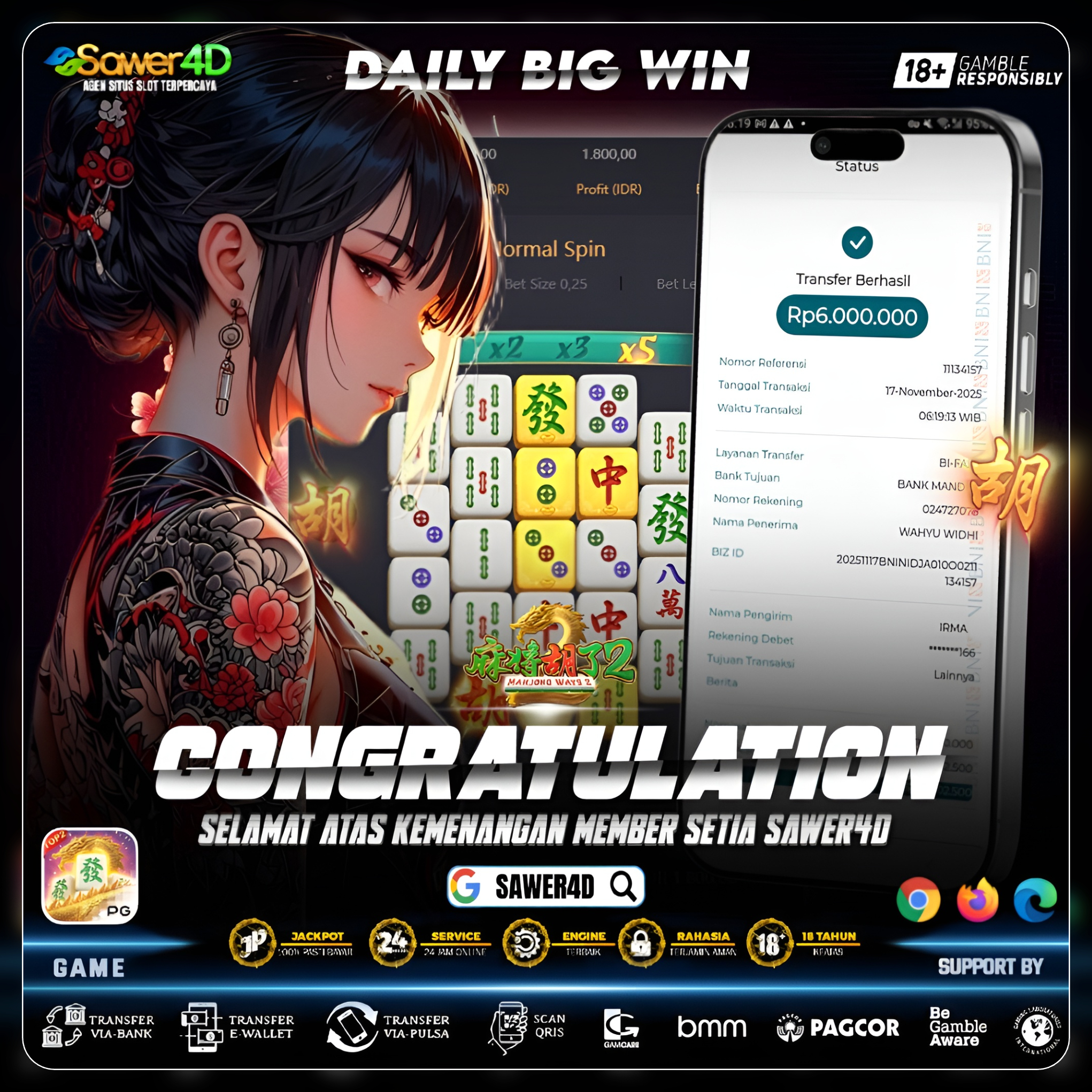 “Mahjong meledak, naga bangkit! Yuk rasain sensasi serunya—vibes Mahjong Ways 2 lagi naik!” 💥🀄