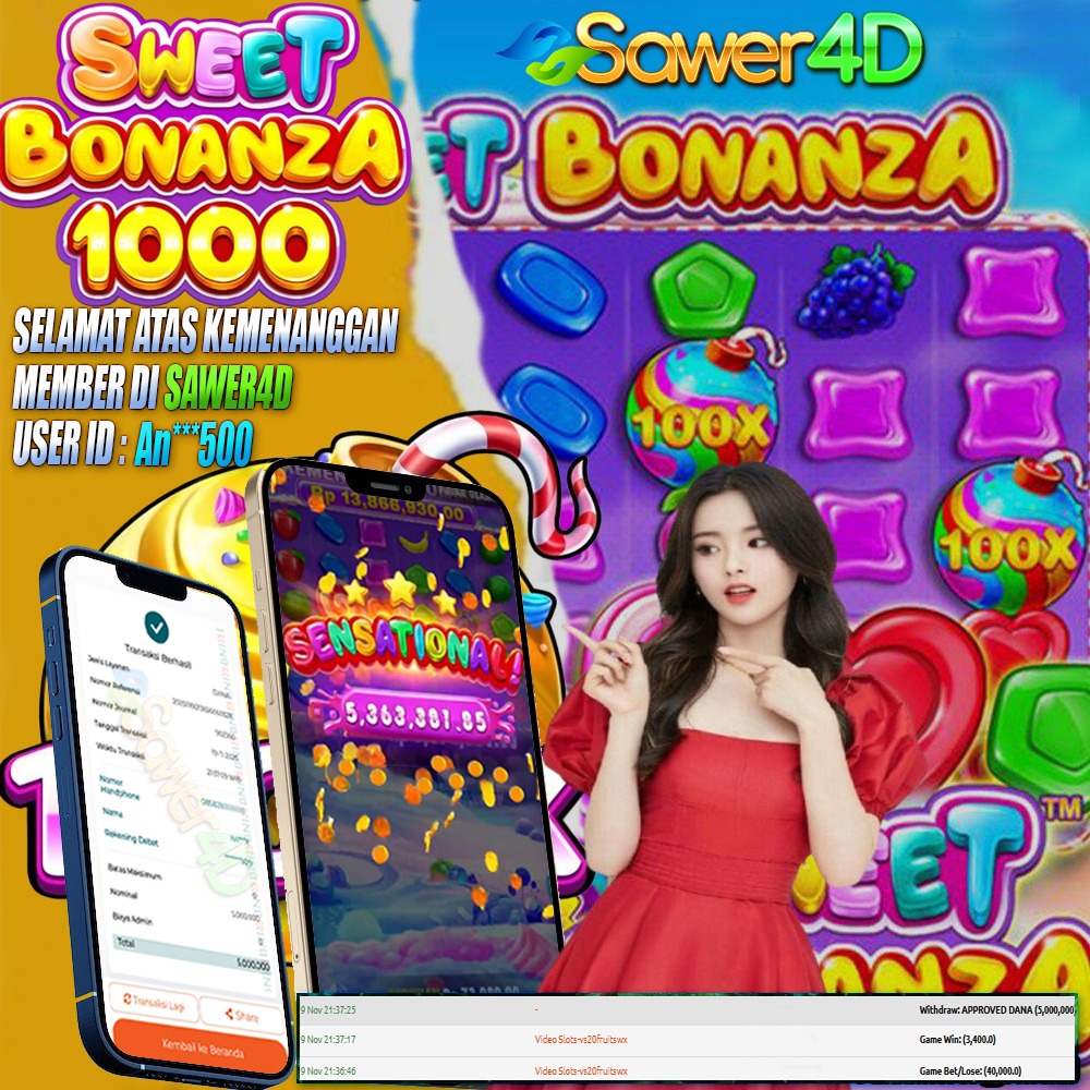 🎉 WOW BOSKU! Sweet Bonanza Meledak! 💥