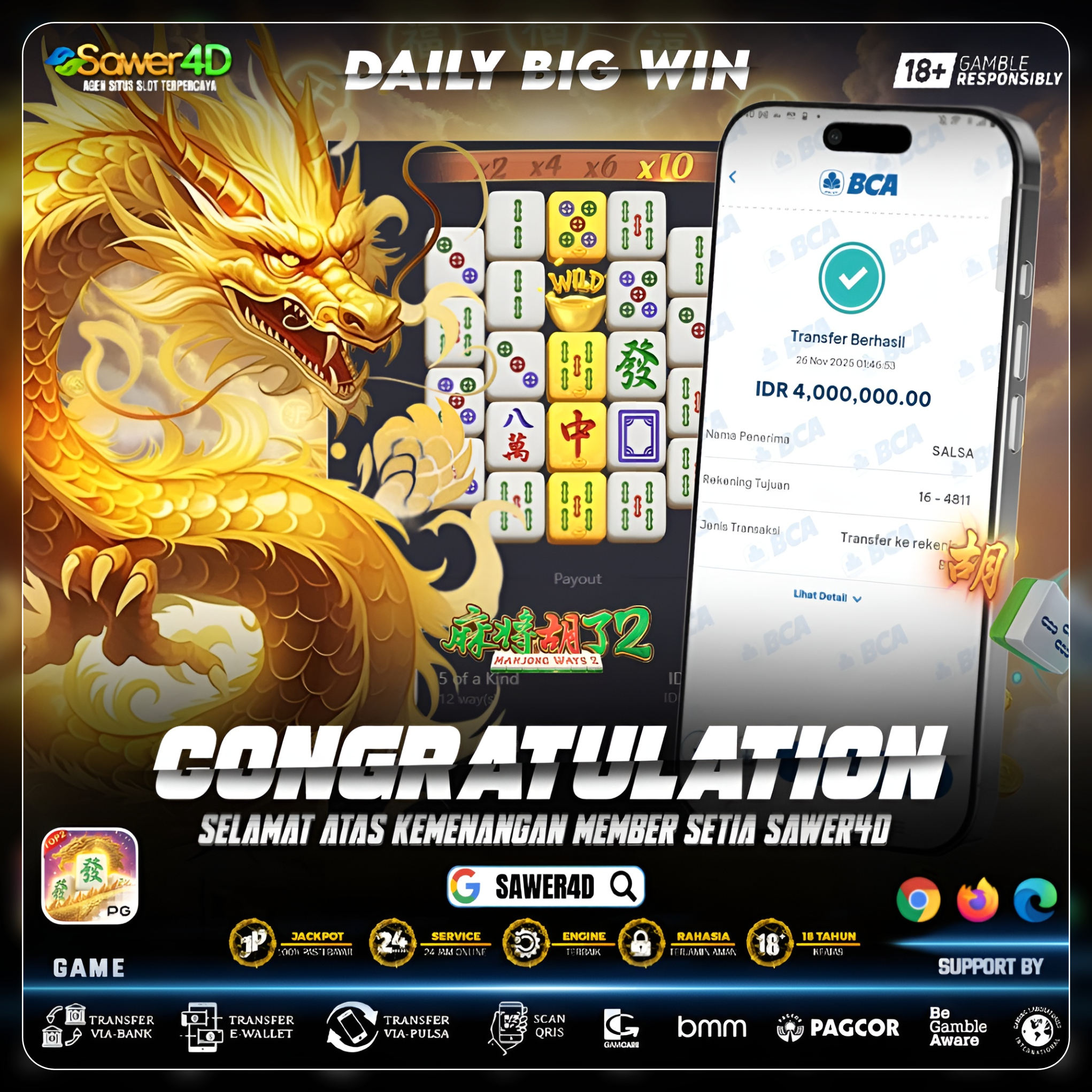 “Baru selesai satu, datang lagi! Kemenangan beruntun tanpa ampun!”