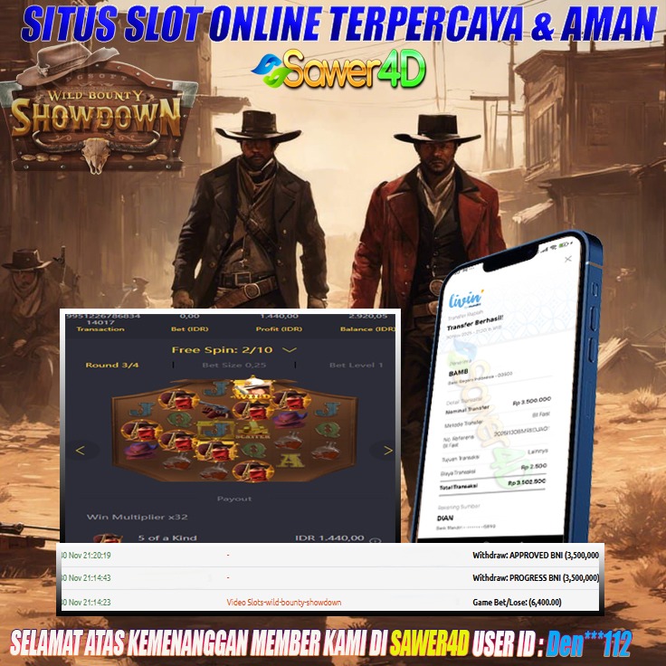 🔥 Kemenangan besar di Bounty Showdown!