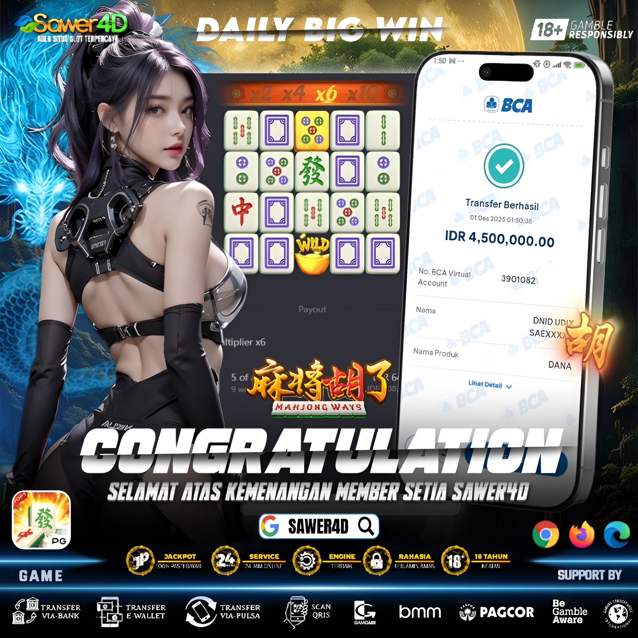 “Mahjong Ways 1 lagi wangi parah! Gas bre, rasain sendiri hebohnya cuan yang turun bertubi-tubi!”