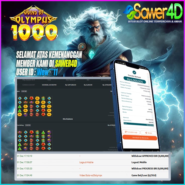 ⚡ GATE OF OLYMPUS 1000 BARUSAN PECAH PARAH!