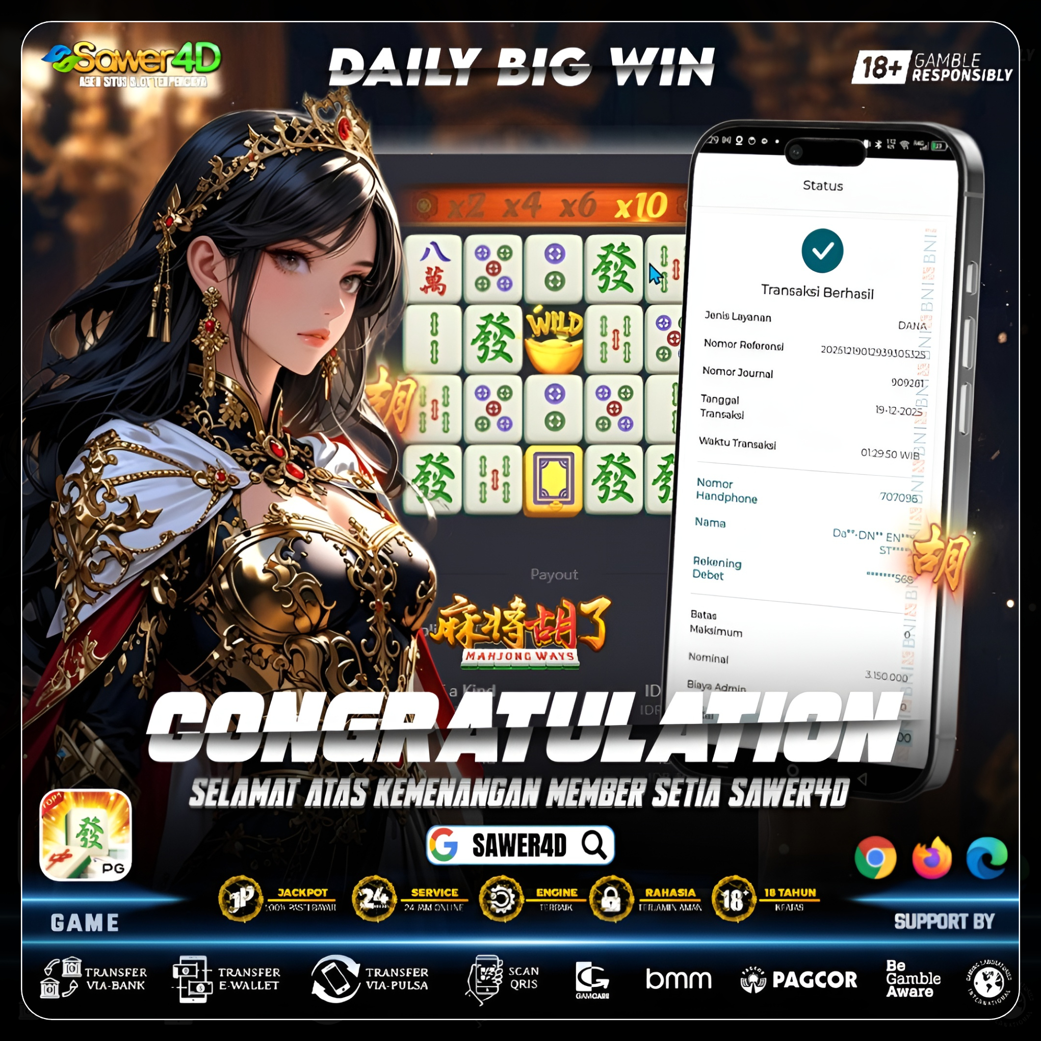 “Bukan soal cepat, tapi tepat. Mahjong Ways 1 kasih hasil nyata 🀄✨”