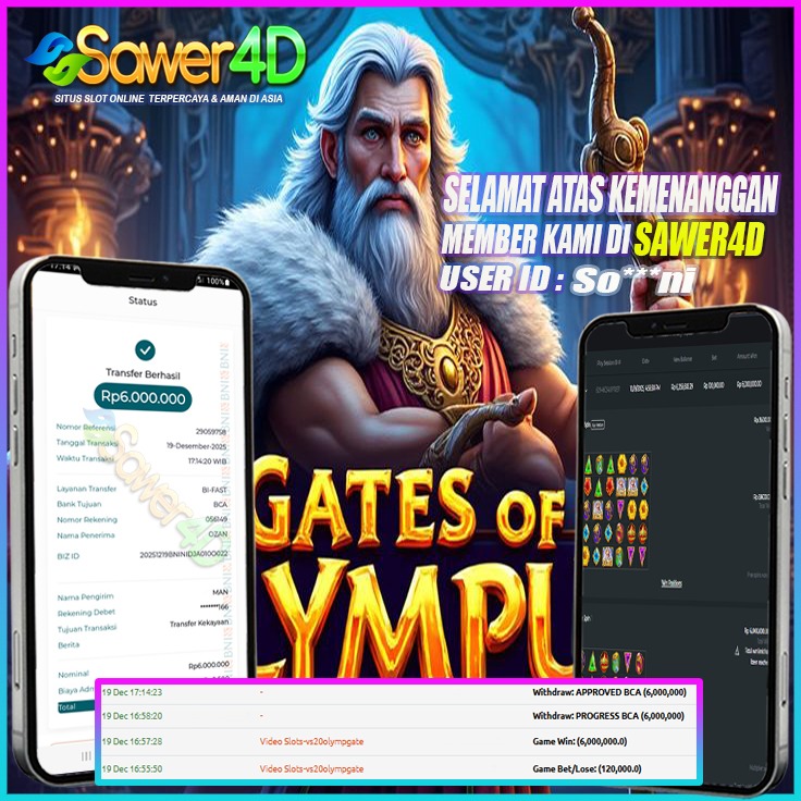 Selamat atas kemenangan di game Zeus bosku! Petir turun tepat sasaran, cuan langsung gas tanpa ampun! Mantap!