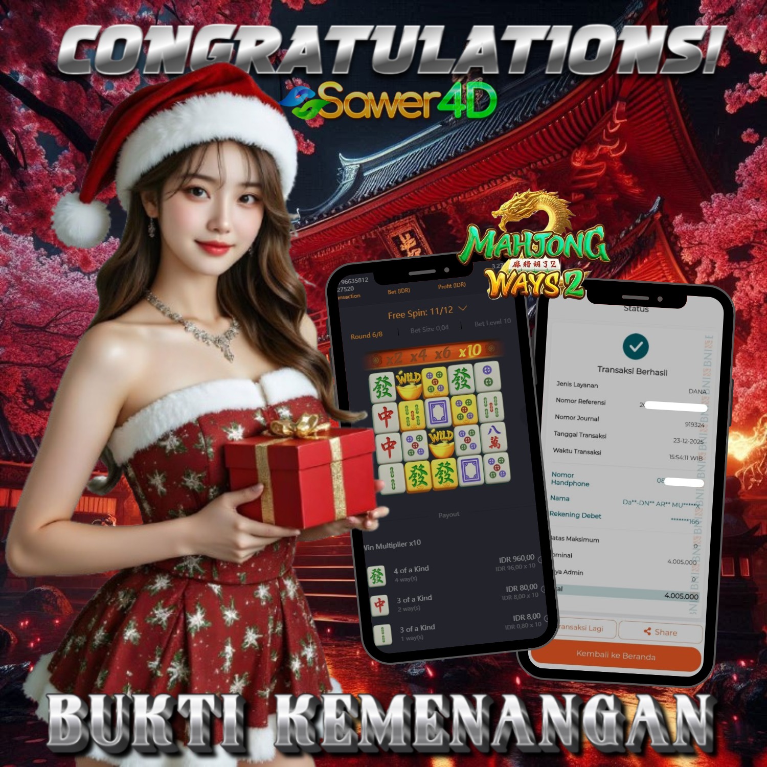 Mahjong Ways lagi sejalan sama feeling hari ini, pelan tapi konsisten, hasilnya mantep bosku