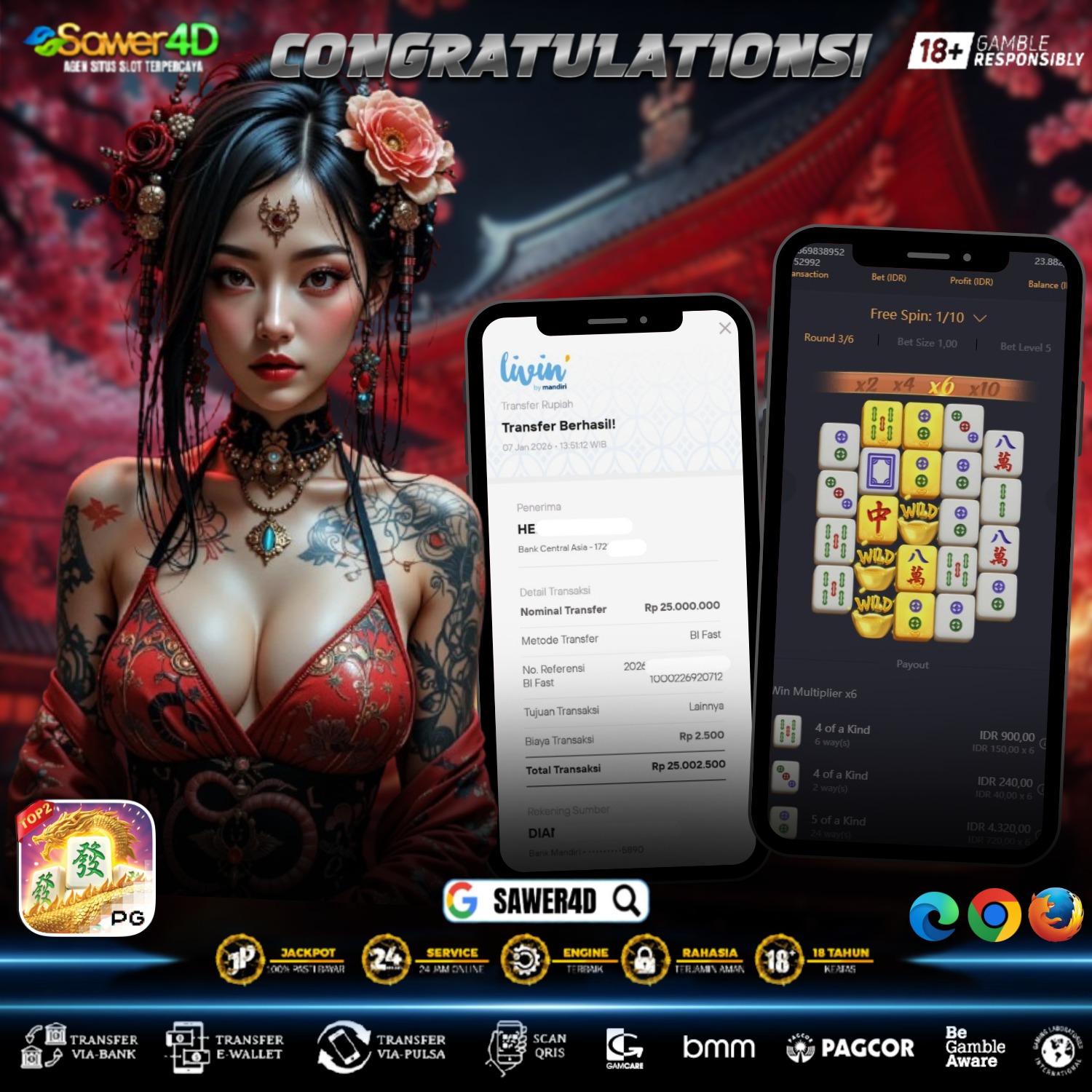 Hari ini performa MAHJONG WAYS lagi bener-bener panas 🔥 Alur jalan mulus, momentum dapet, dan hasilnya terbukti bikin puas 💥