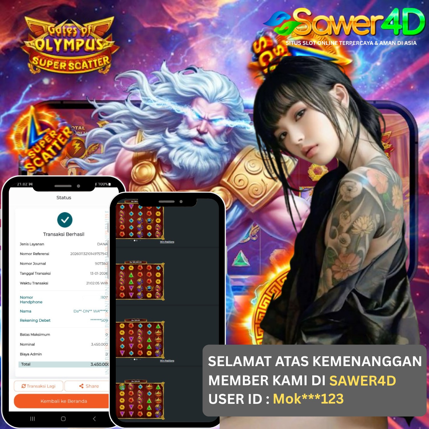 ⚡ GATES OF OLYMPUS SUPER SCATTER MELEDAK! Petir Zeus turun bertubi-tubi, super scatter kebuka tanpa ampun. Multiplier naik gila-gilaan, sekali jalan langsung bikin saldo loncat jauh 💥💸