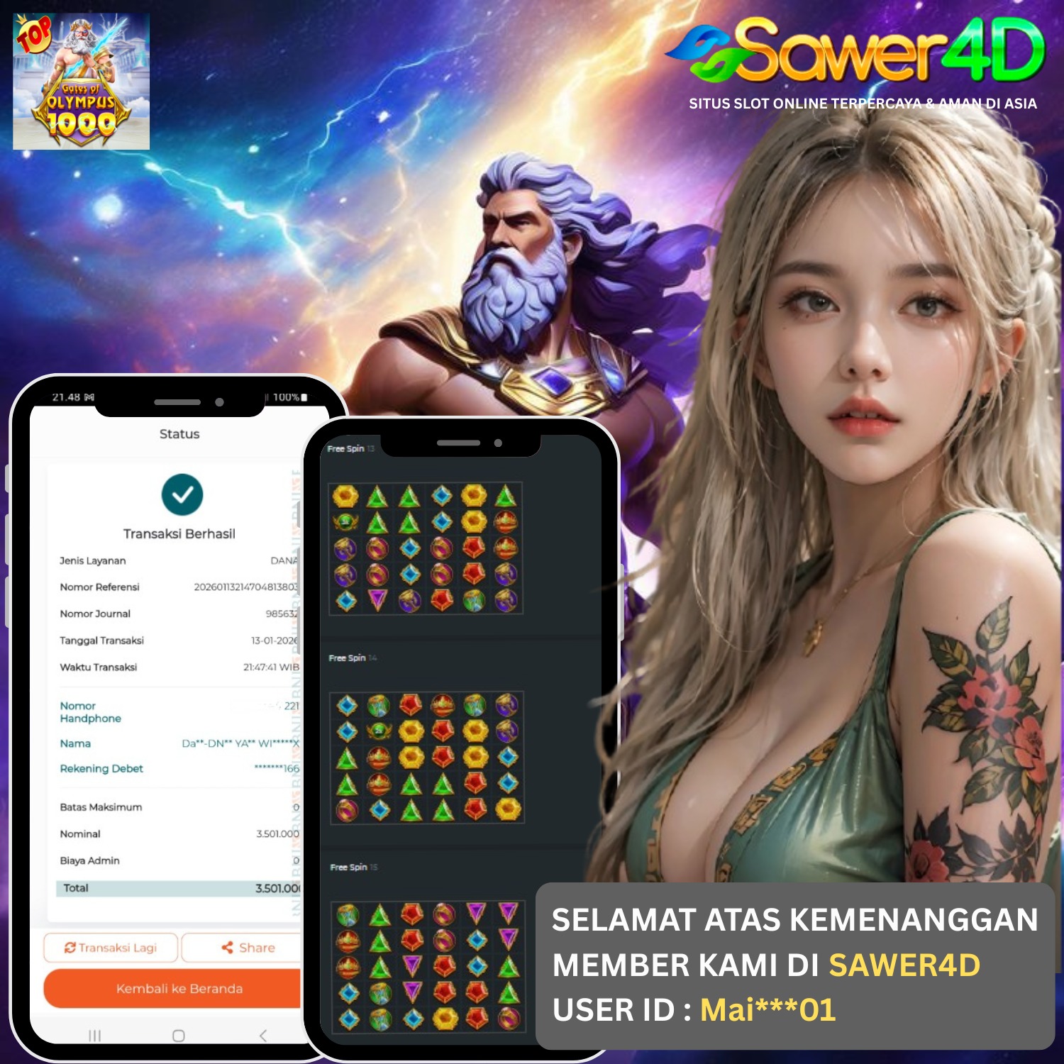 ⚡ GATES OF OLYMPUS 1000 PECAH TOTAL! Zeus ngamuk, petir 1000x turun tanpa kompromi. Scatter kebuka, multiplier naik brutal, satu momen langsung ngubah permainan 💥💸