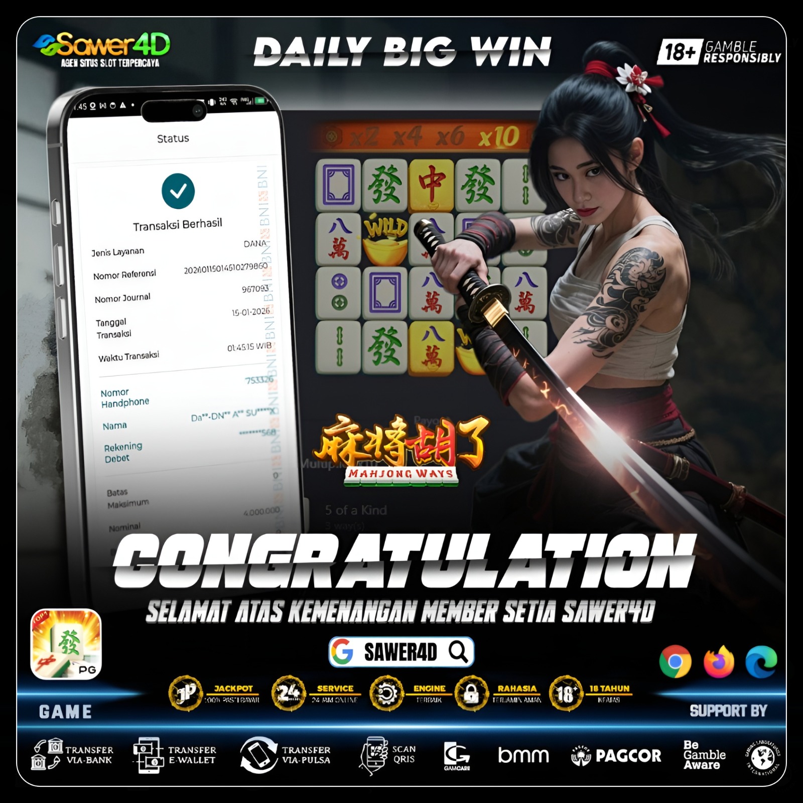 Mahjong Ways 1 lagi ramah hari ini, pelan tapi pasti 🀄