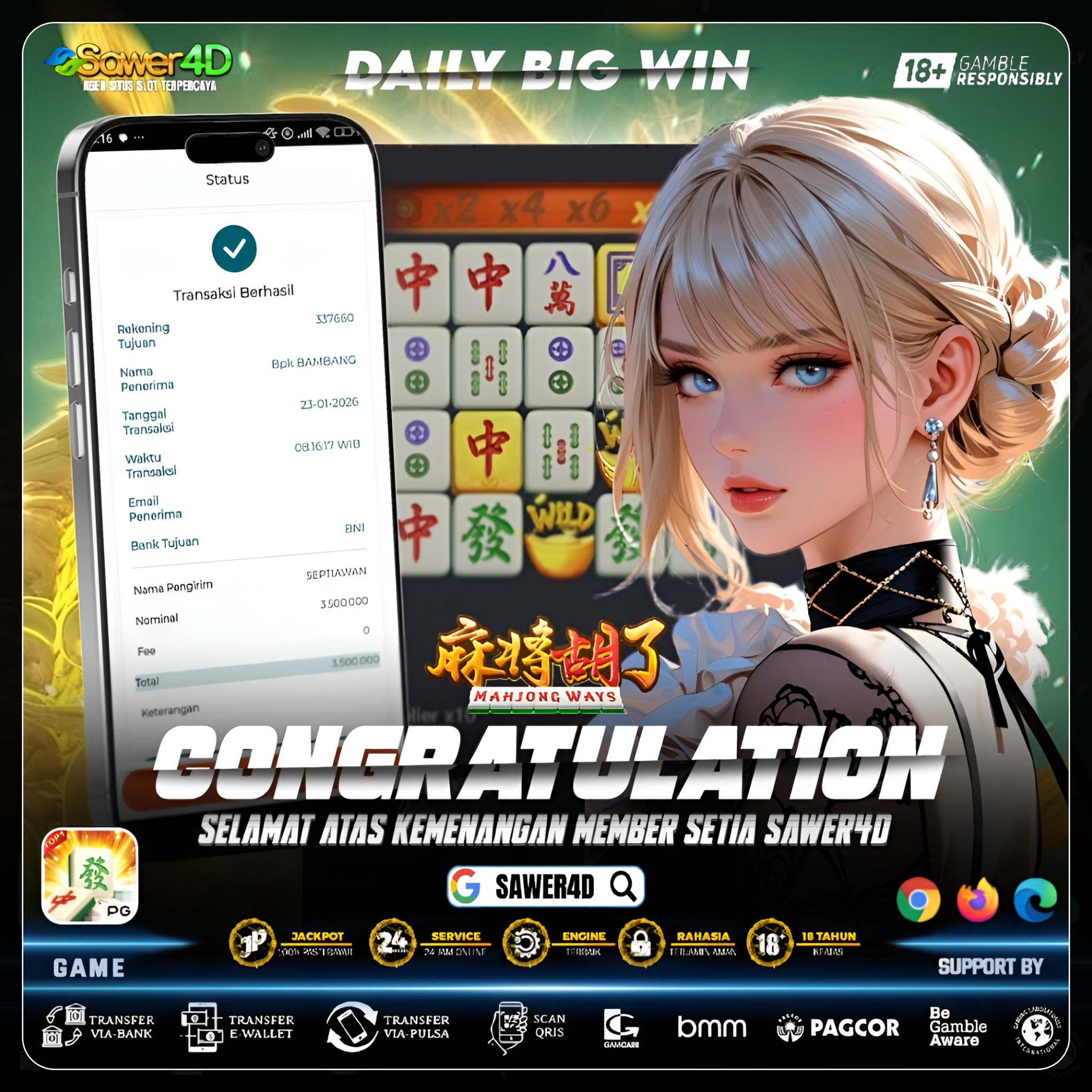 Main tenang, menang besar—Mahjong Ways 1 memang beda kelas!