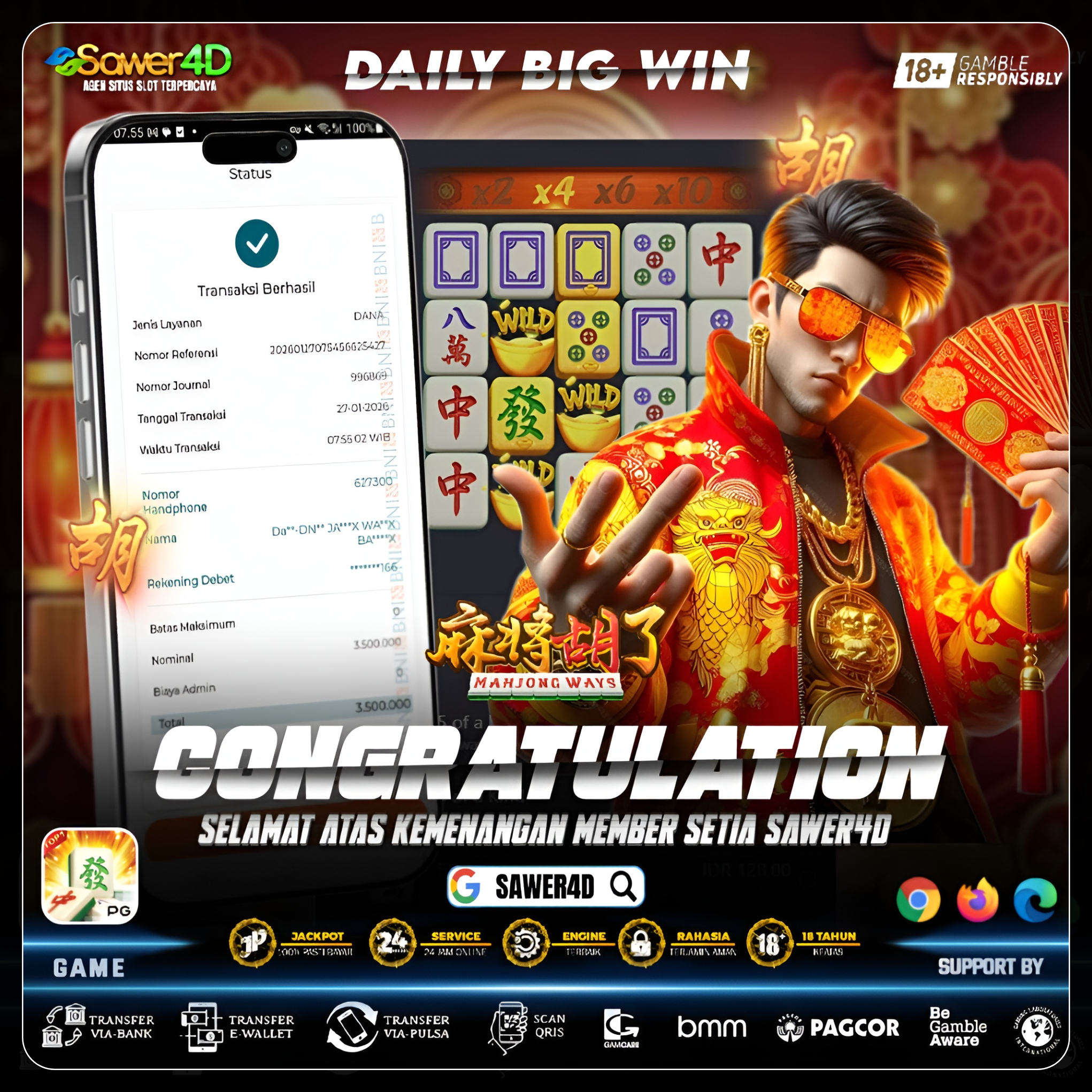 “Pelan tapi pasti, Mahjong Ways 1 buktiin.”