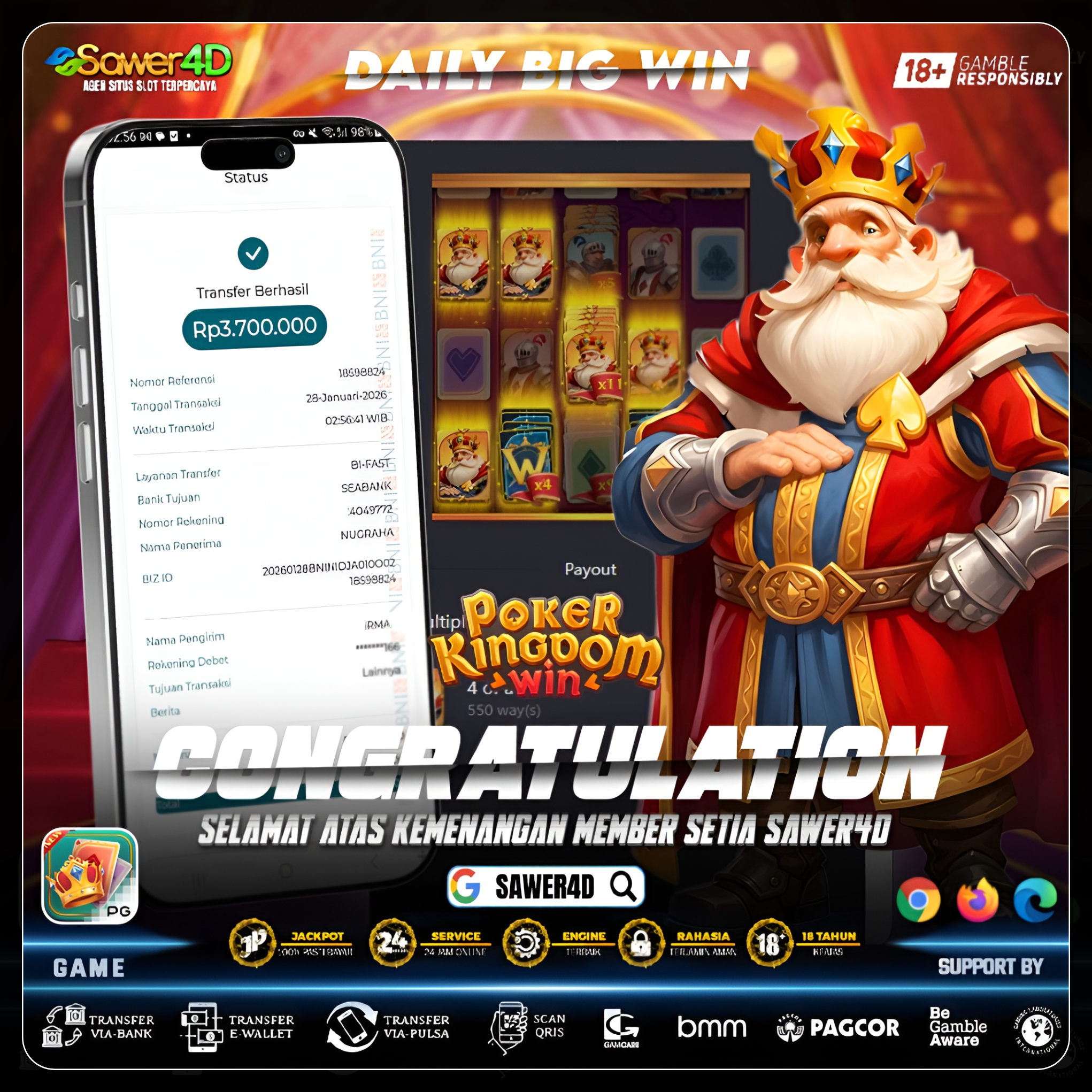 “All in tepat, hasilnya mantap.”