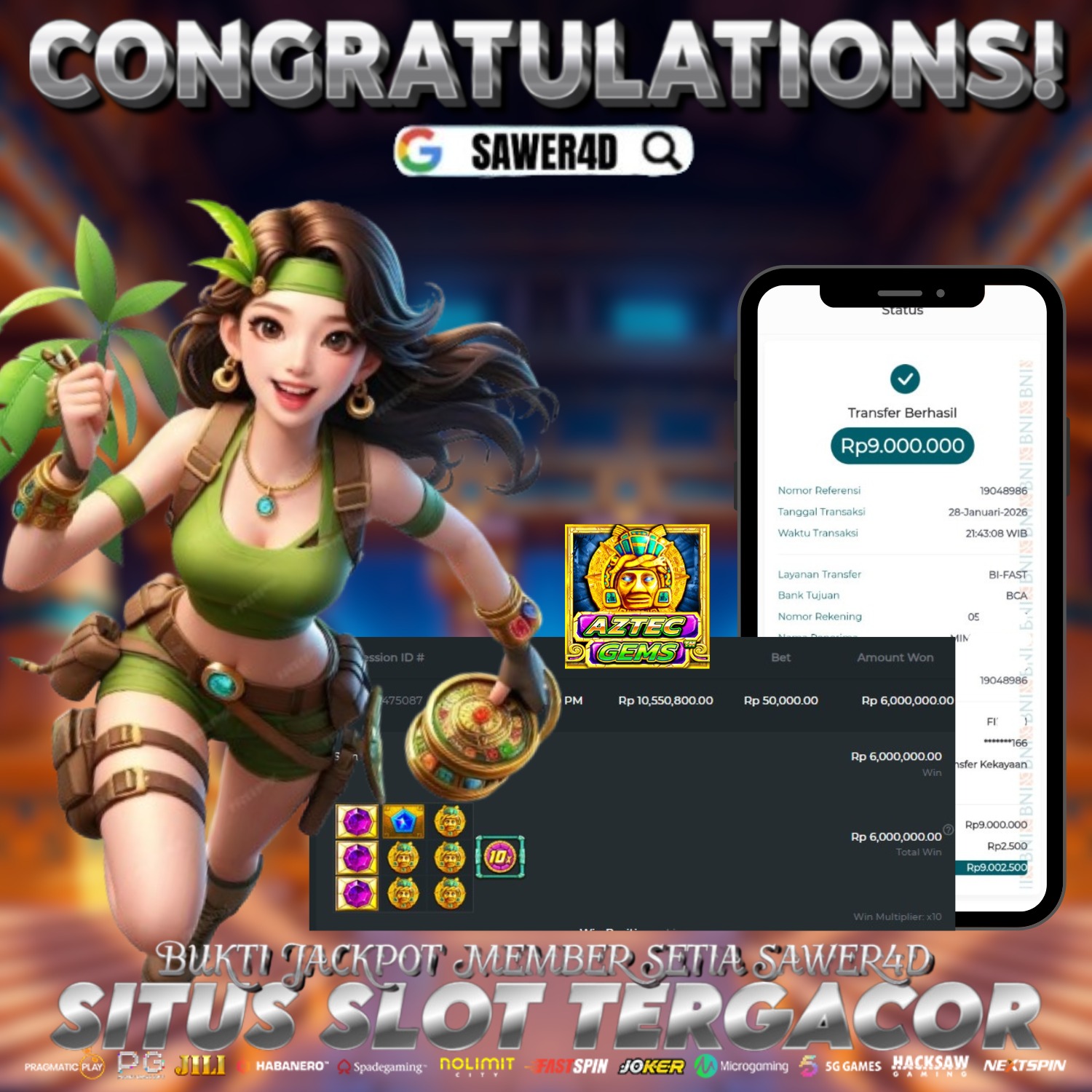 🔥💎 CUAN DI AZTEC GAME Mantap bosku 💸