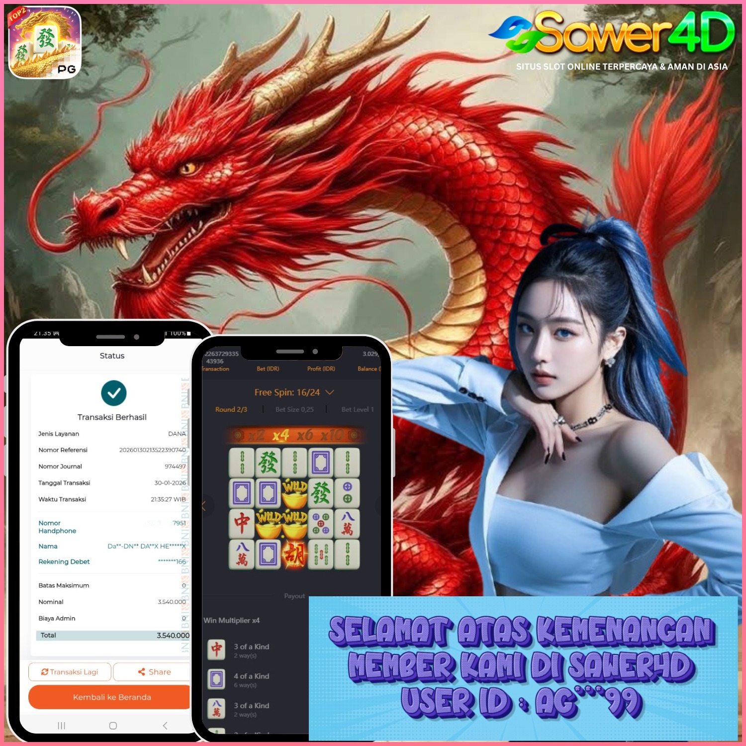 Hoki lagi berpihak 🀄✨ Mahjong Ways kasih hasil maksimal hari ini 💰