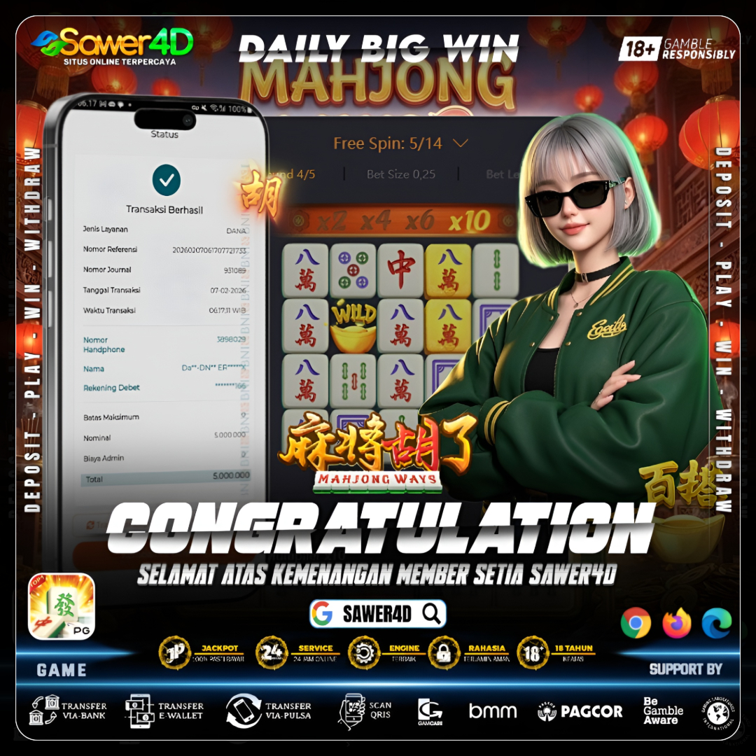 “Putaran kecil, hasil maksimal. Mahjong Ways emang gokil! 🀄💰