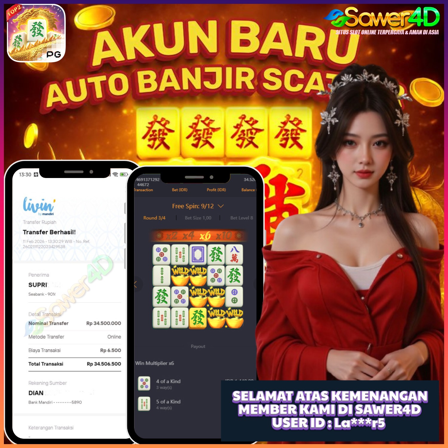 🀄🔥 Mahjong Ways pecah total! 34 JUTA masuk tanpa ampun 💸 Multiplier liar, kombinasi brutal! siang ini full senyum lebar 😎👑