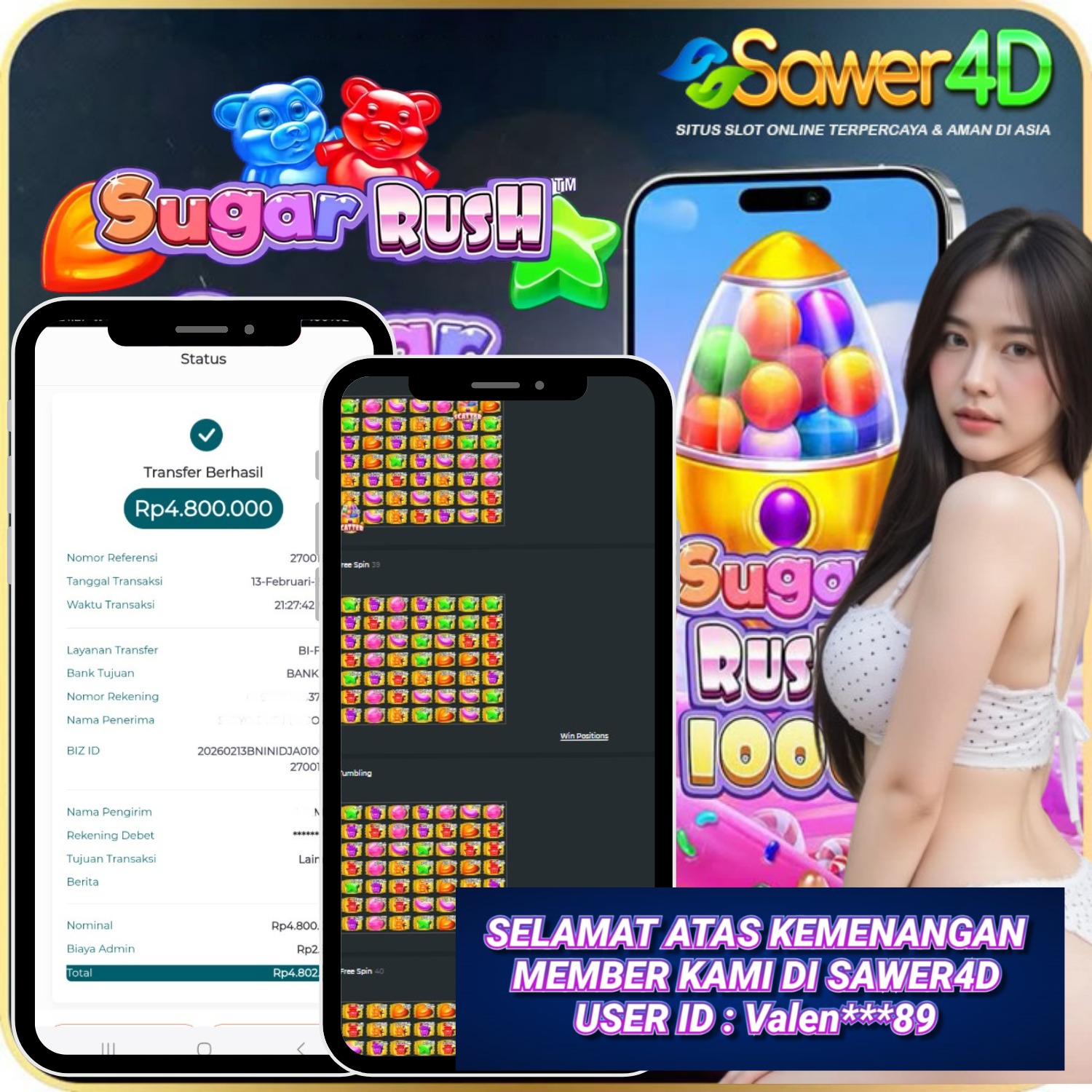 🍭 Sugar Rush pecah! Manisnya cuan maksimal! 🔥💸