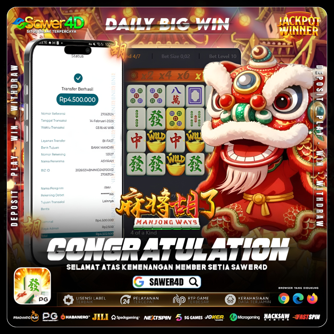 💎 “Dari receh jadi berkah, Mahjong Ways memang nggak pernah salah!”