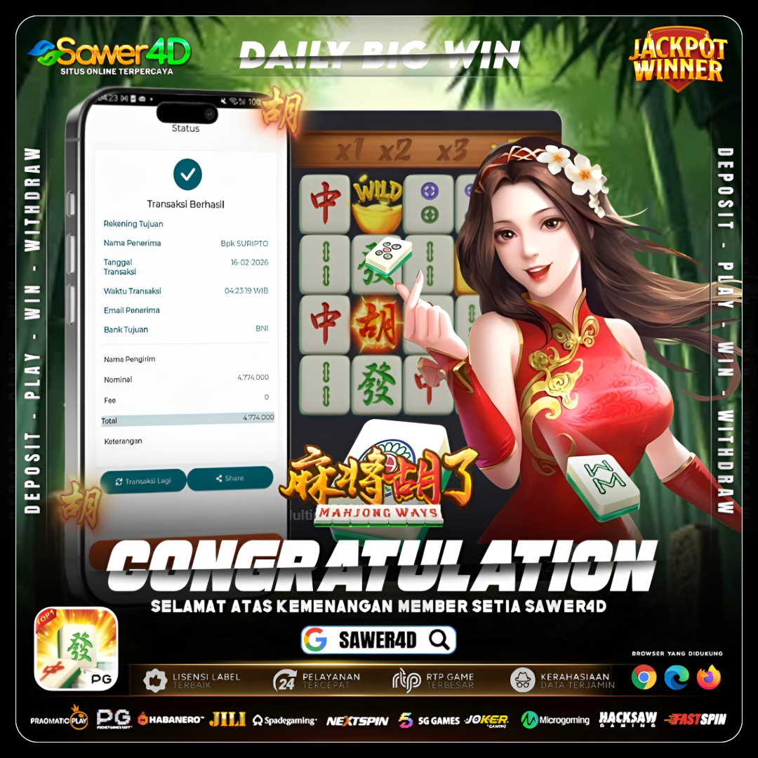 🀄 Scatter turun tanpa ampun, kemenangan beruntun bikin saldo melambung!