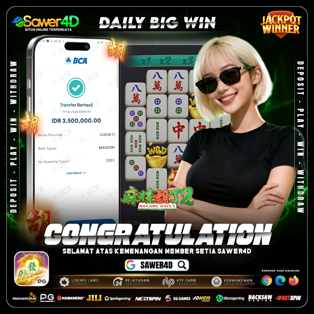 🀄💰 “Mahjong Ways 2 lagi baik! Scatter turun, kemenangan beruntun nggak ada habisnya!”