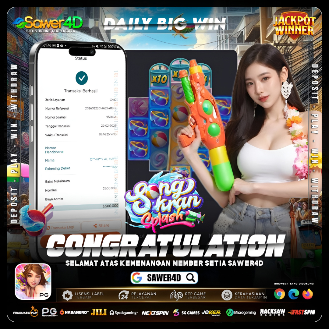 Splash sekali, cuan berkali-kali! 🌊✨