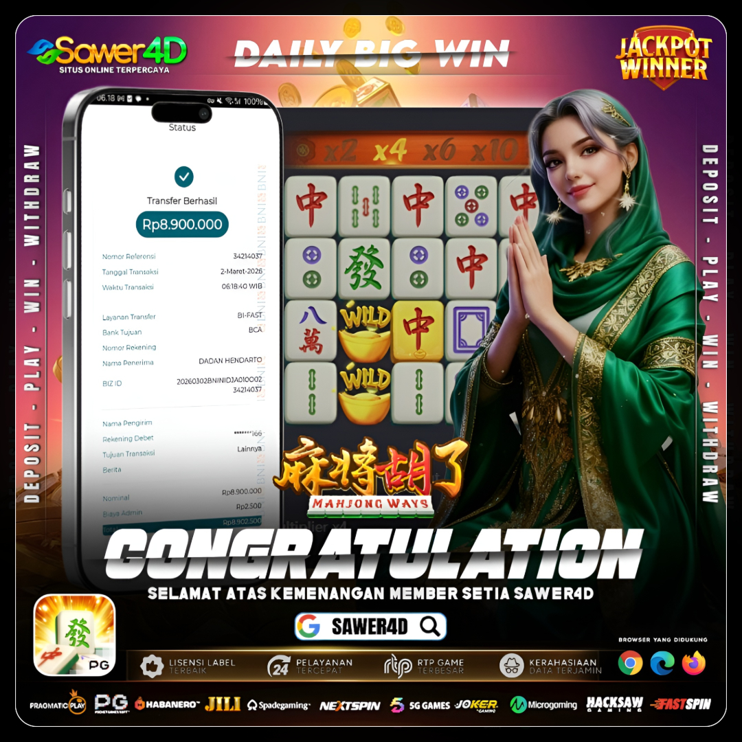 Rezeki datang tanpa permisi 🎴✨ Mahjong Ways 1 kasih pecahan manis hari ini. Sekali spin, hasilnya bikin senyum nggak berhenti 💰