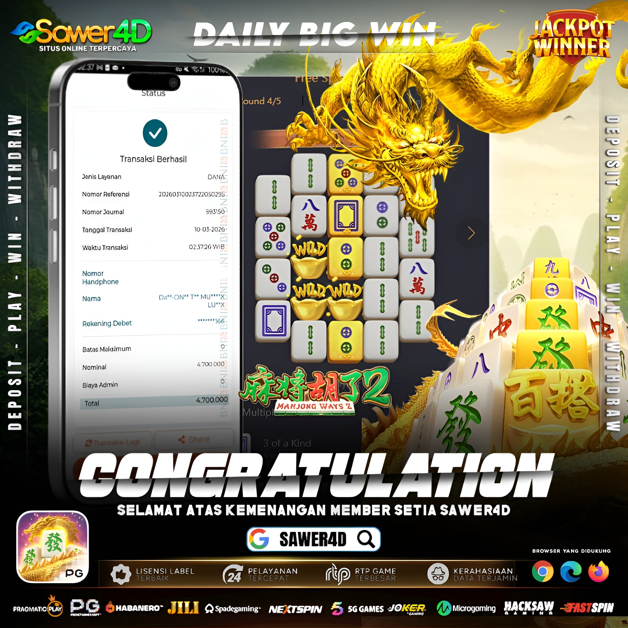 🀄 Mahjong Ways 2 lagi panas! Scatter turun mulus, kemenangan langsung beruntun sampai saldo melonjak!