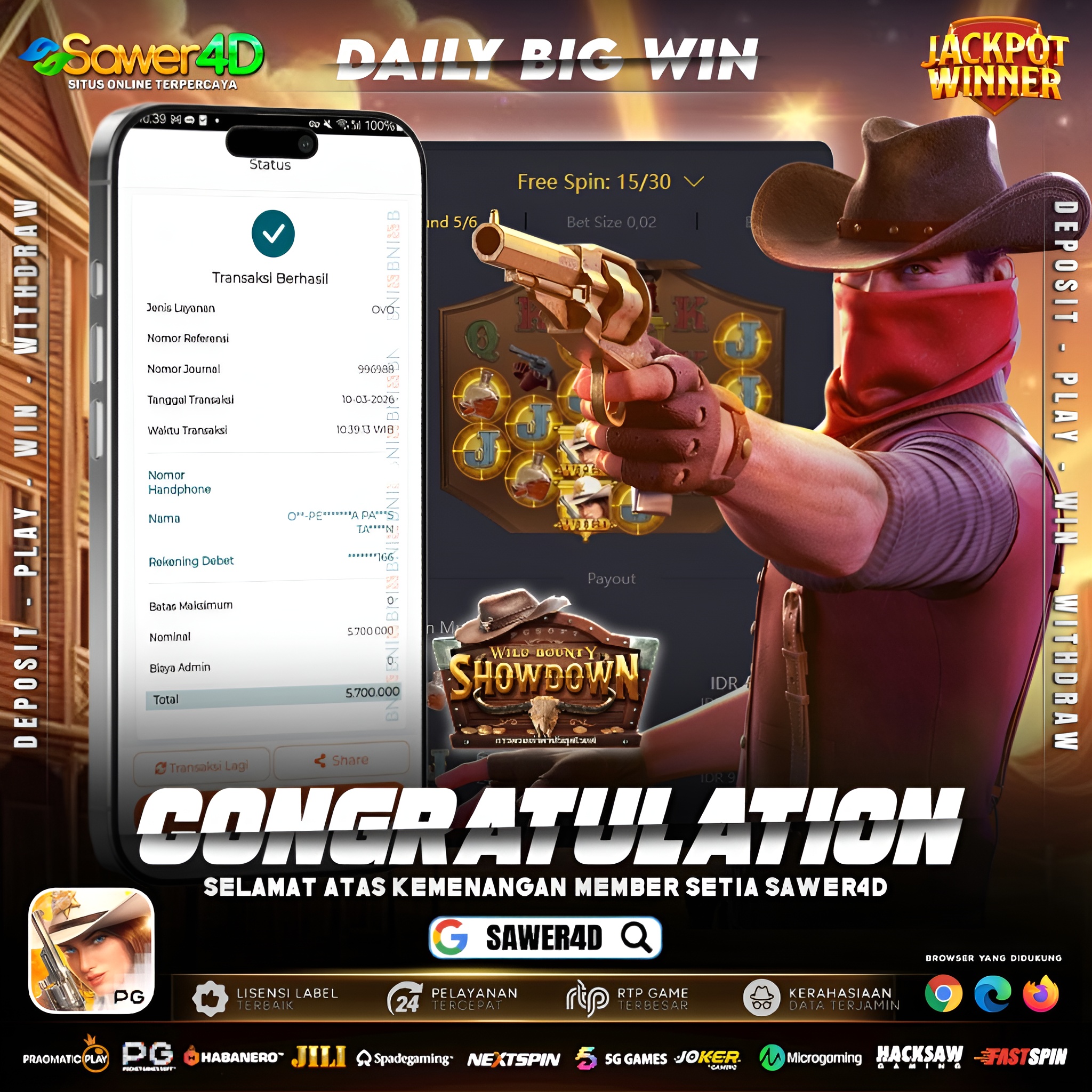 GOKIL! WILD BOUNTY SHOWDOWN LAGI MENGGANAS! 🤠💥 Wild berjatuhan, bounty terkumpul, kemenangan langsung pecah!