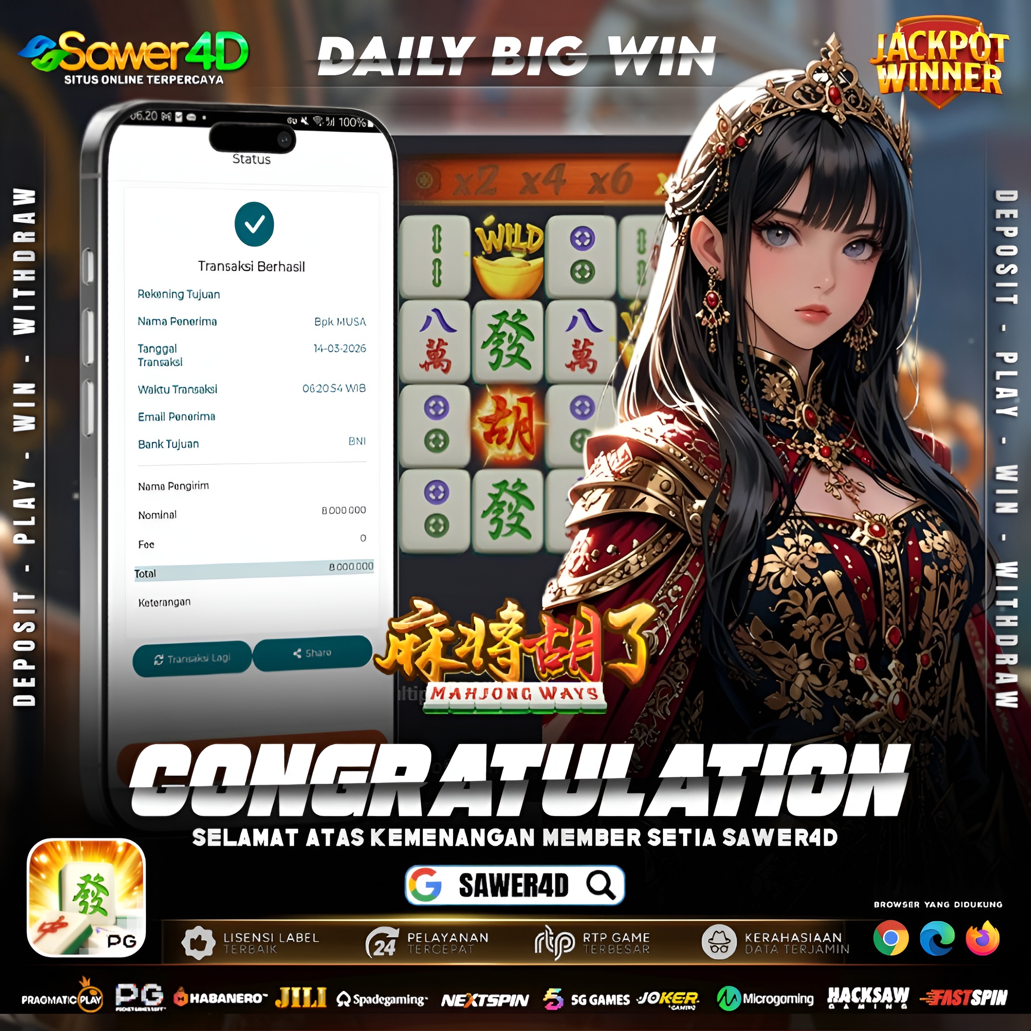 🀄 Mahjong Ways membuktikan lagi!  Simbol beruntun terus runtuh, kemenangan terus bertambah.  Saldo naik tanpa ampun! 💰🔥