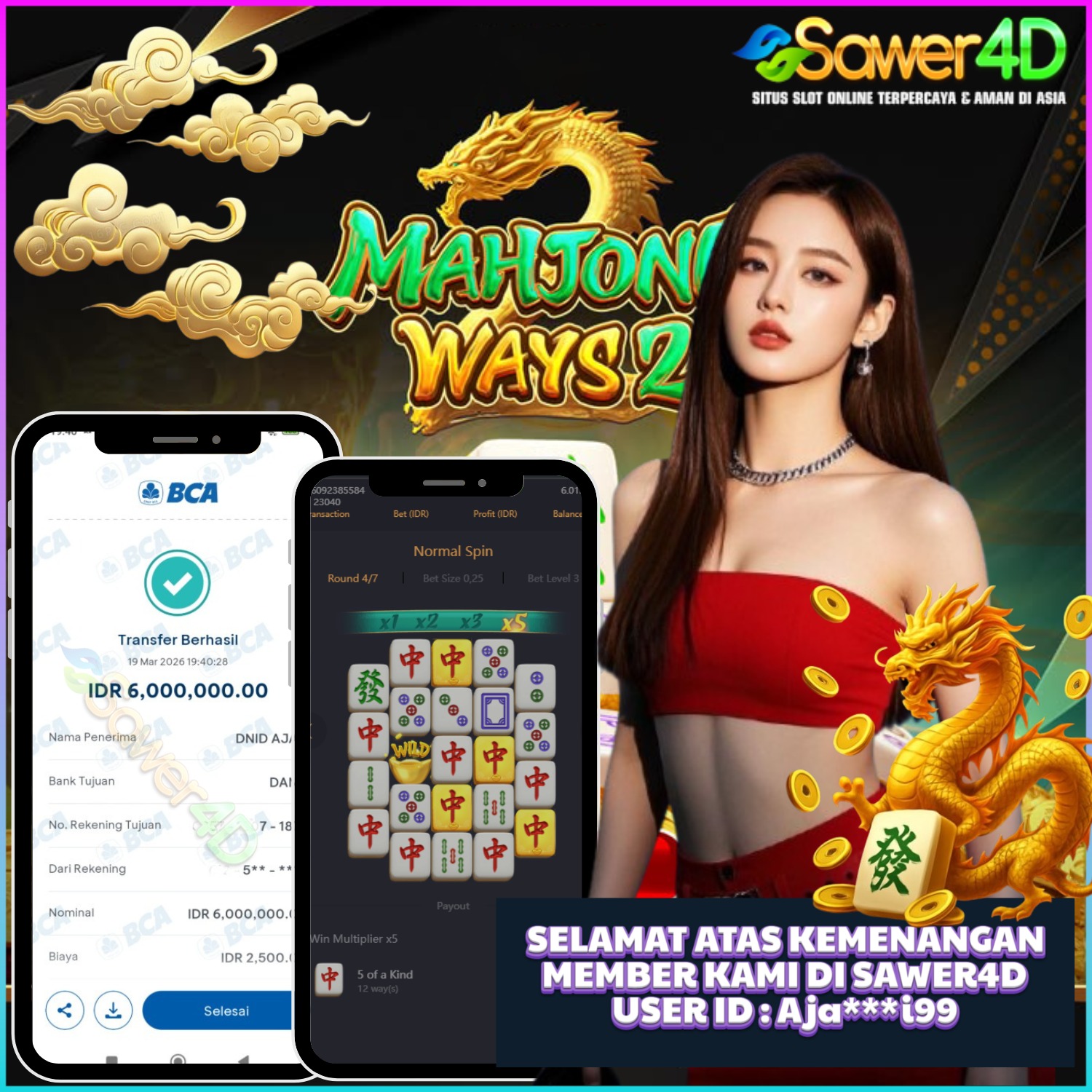 SCATTER MASUK! 🀄⚡ Auto meledak di Mahjong Ways 2, cuan nggak ketahan!