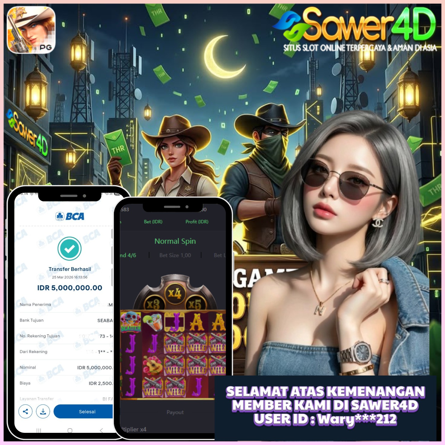 Wild Bounty lagi gacor! Sekali masuk, langsung panen besar bosku 🚀💸