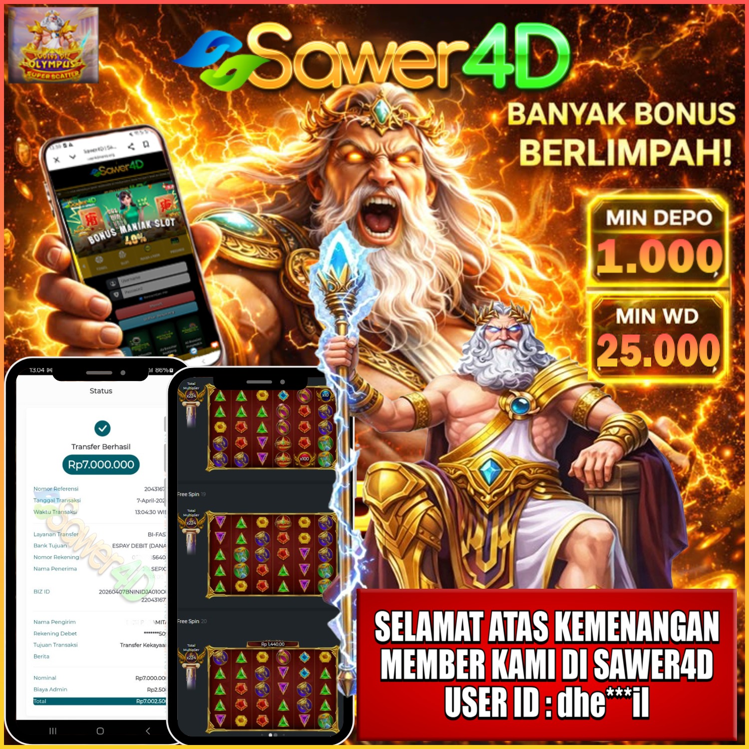 Langit lagi berpihak ⚡ setiap momen di Olympus berbuah hasil besar 💥💰