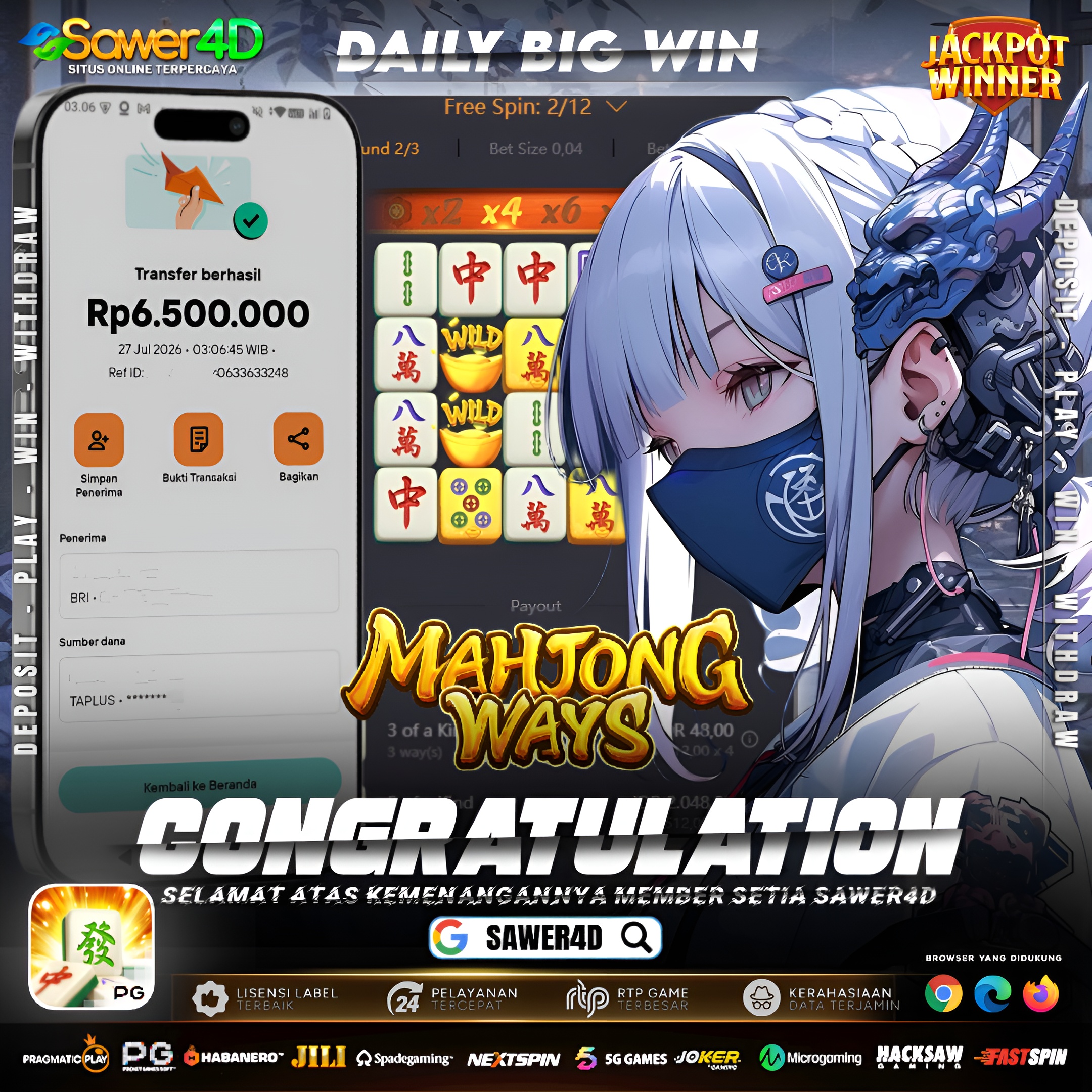 MAHJONG WAYS GACORR BANGET BOSKU..!!!