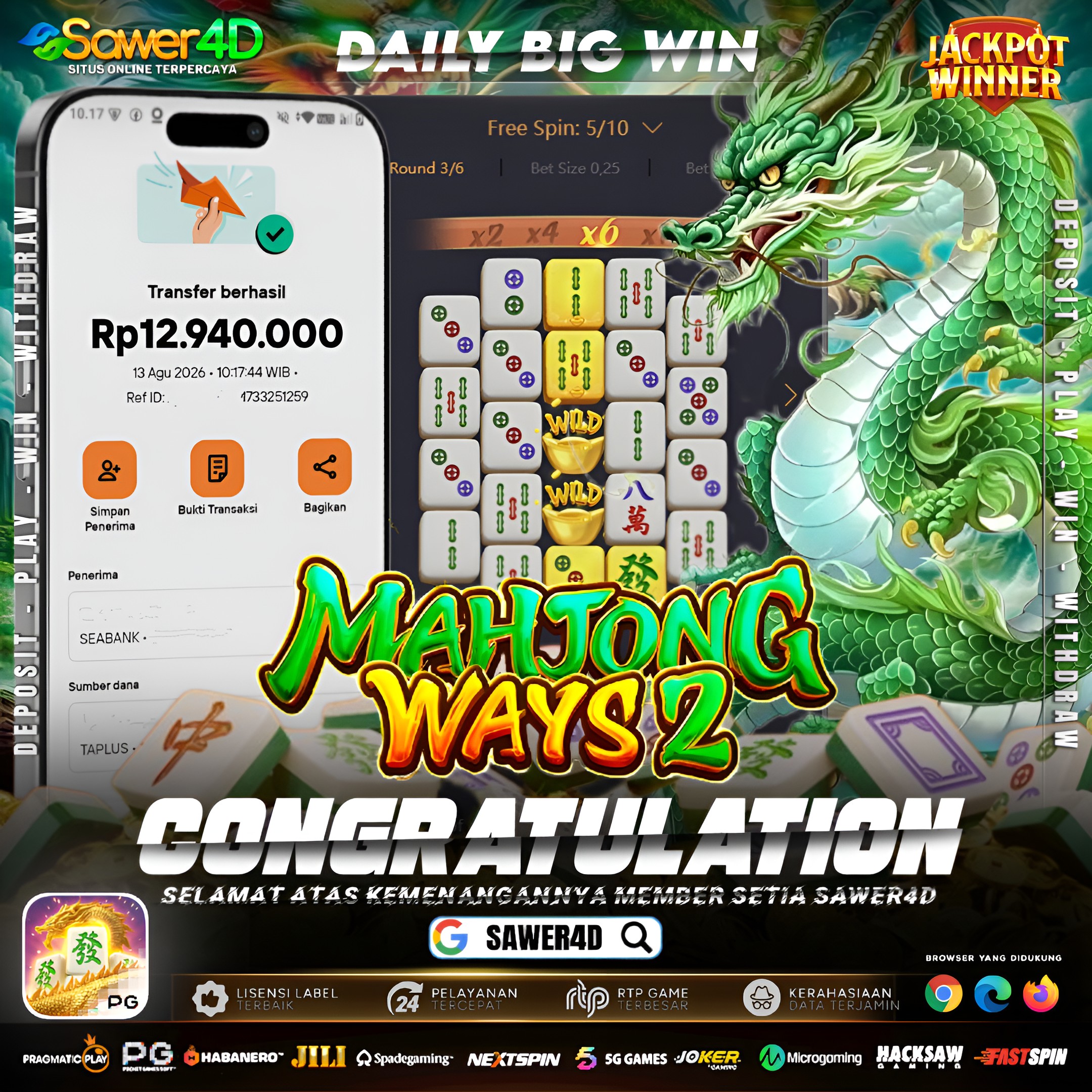 MAHJONG WAYS 2 SUDAH KEMBALI BERAKSI LAGI DENGAN KEGACORANNYA