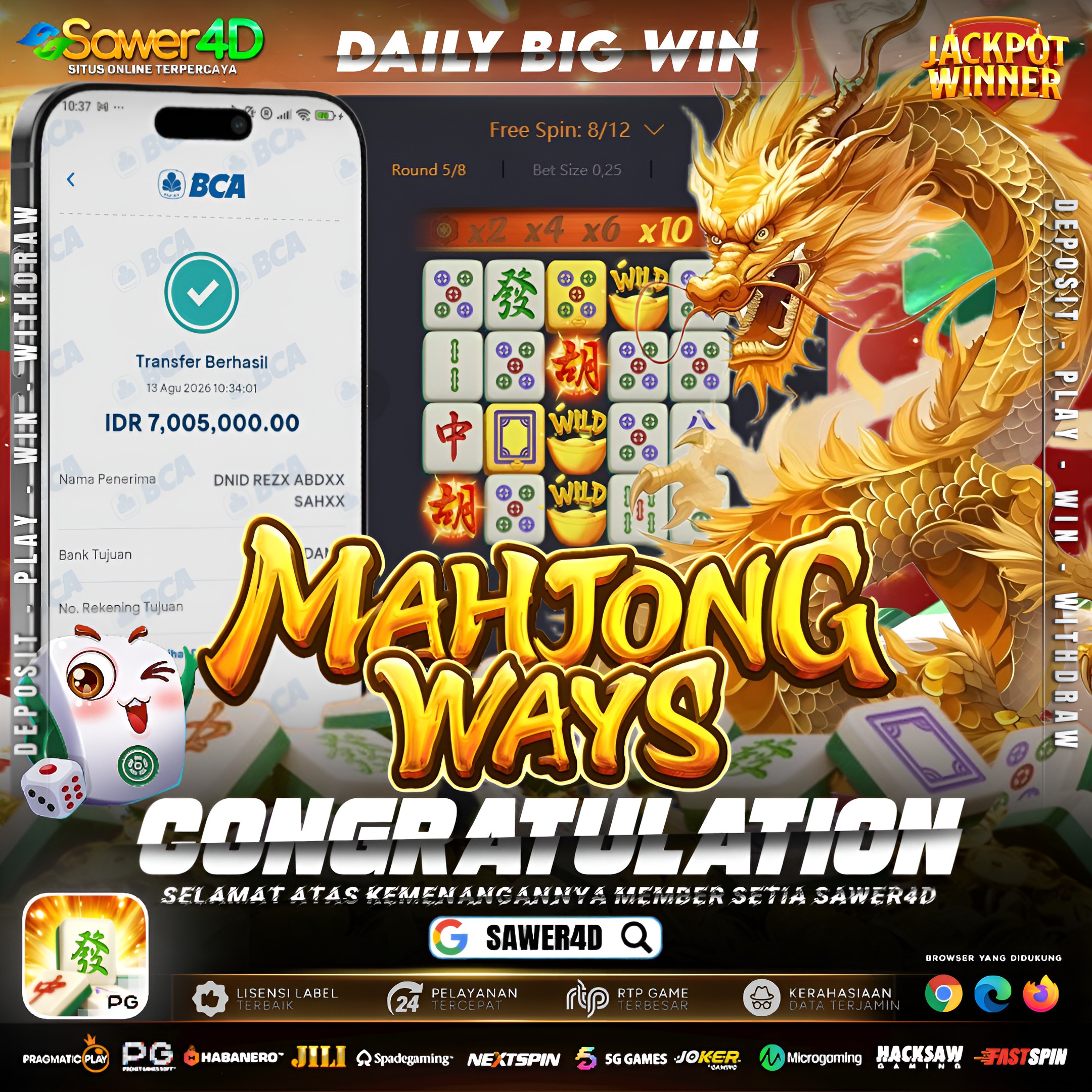 MAHJONG WAYS 1 TIDAK MAU KALAH.... SAAT INI MAHJONG SEDANG MENGGILAA!!