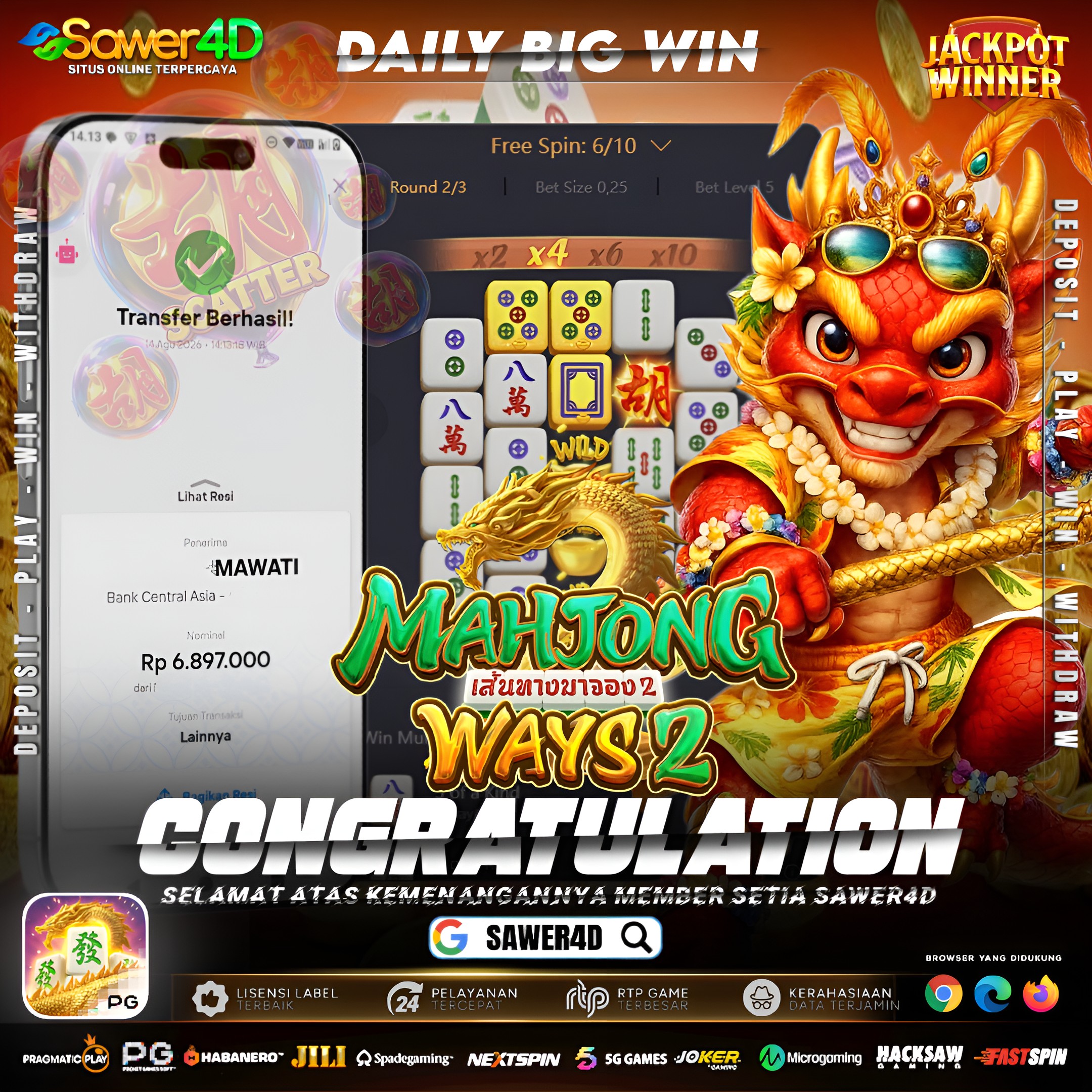 MAHJONG WAYS 2 GACOR BANGET