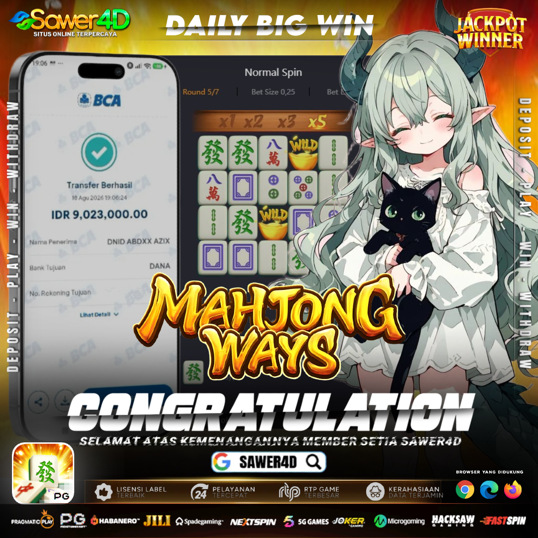 MAHJONG WAYS LAGI GACOR BANGET!!