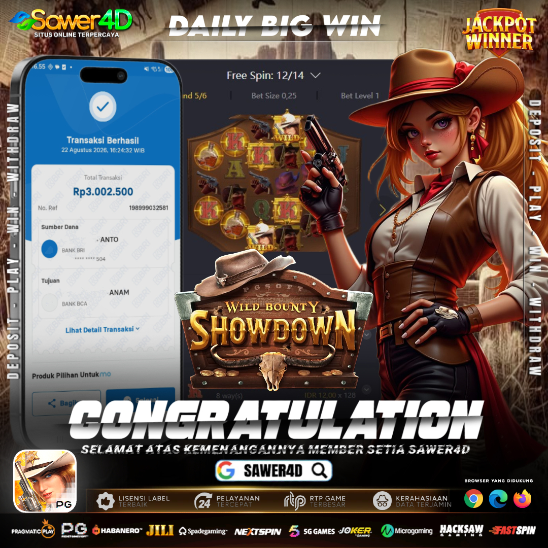 WILD BOUNTY SHOWDON YANG DULU BUKANLAH YANG SEKARANG..!!