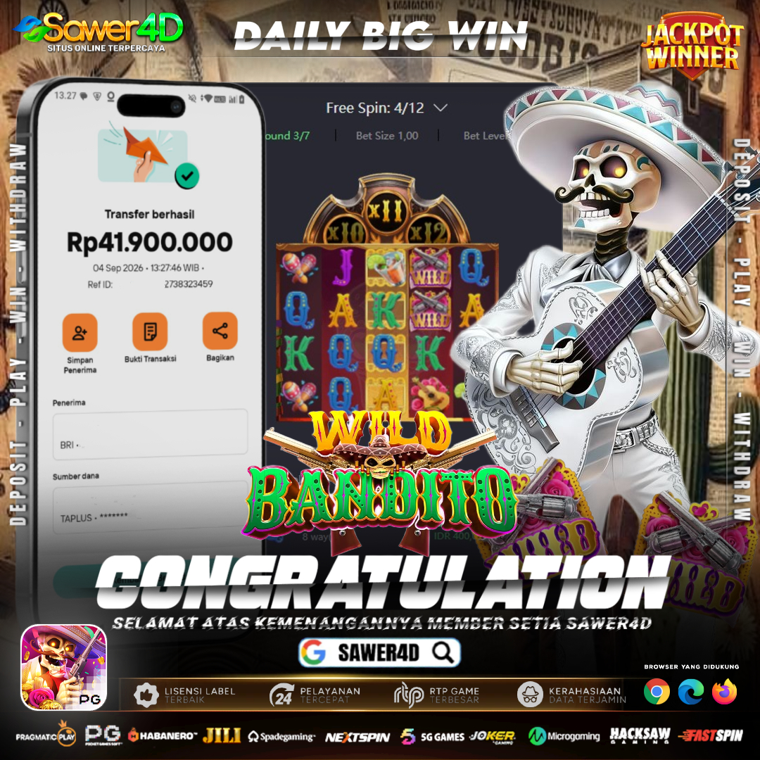 WILD BANDITO BERHASIL MEMBUNGKAM DUNIA...!!