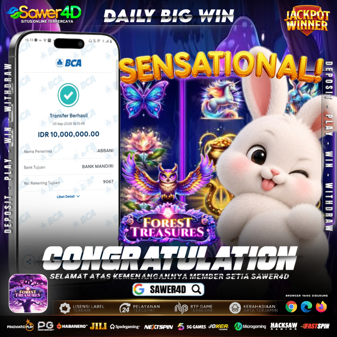 Forest Treasures By SBO Slot Berhasil Membuat Heboh Dunia Slot...!!