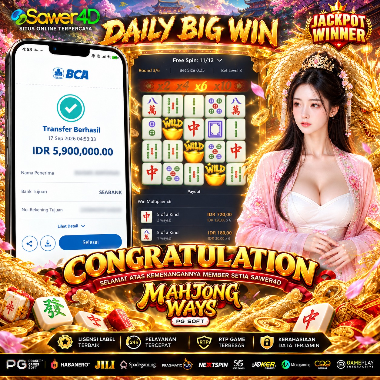 🌟 Luar biasa bosku! Momen manis berhasil tercipta dengan hasil yang mantap!